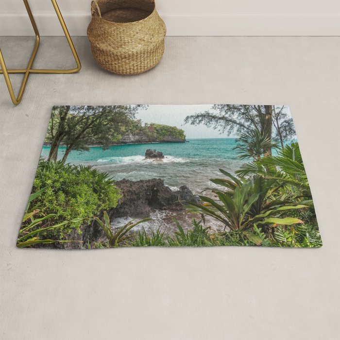 Hawaiian Turquoise Cove Rug Gallery Image 1
