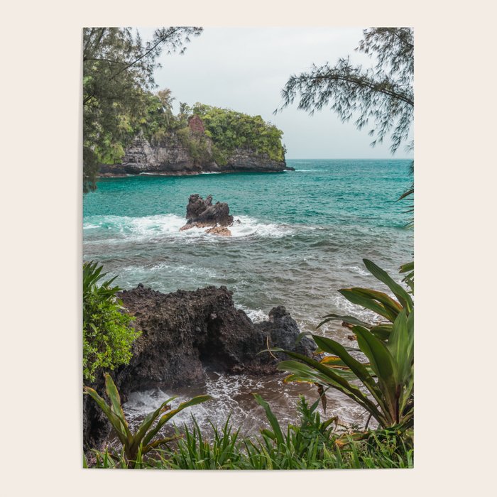 Hawaiian Turquoise Cove Poster Gallery Image 4