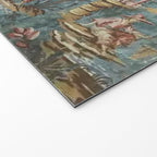 Antique Italian Chinoiserie 18th Century Fresco Welcome Mat Gallery Image 2