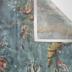 Antique Italian Chinoiserie 18th Century Fresco Wall Tapestry Gallery Image 3
