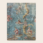 Antique Italian Chinoiserie 18th Century Fresco Notebook Gallery Image 4