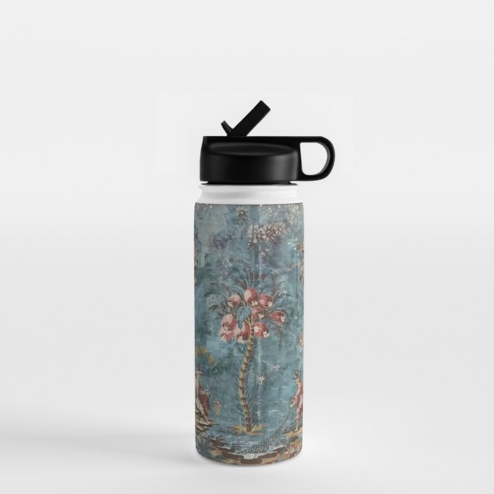 Antique Italian Chinoiserie 18th Century Fresco Water Bottle Gallery Image 1