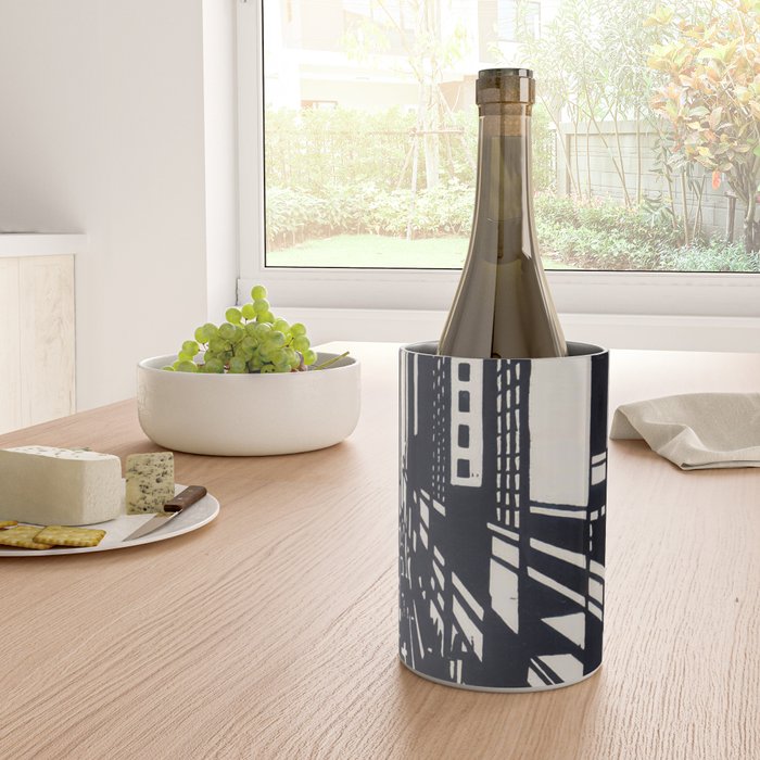 Skyscraper under construction - Max Thalmann 1925 Wine Chiller Gallery Image 4