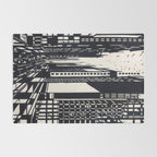 Skyscraper under construction - Max Thalmann 1925 Rug Gallery Image 2