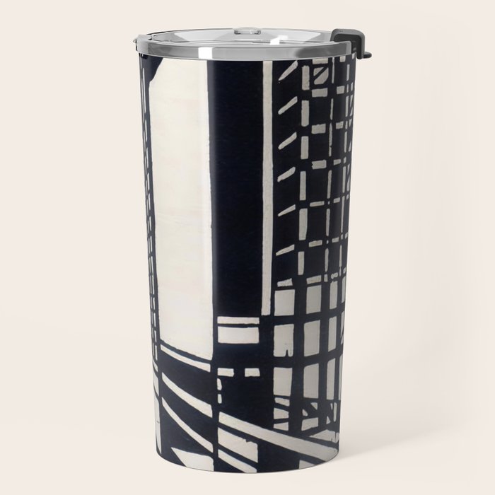 Skyscraper under construction - Max Thalmann 1925 Travel Mug Gallery Image 2