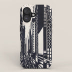 Skyscraper under construction - Max Thalmann 1925 iPhone Case Gallery Image 1