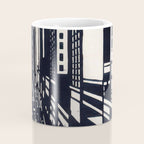 Skyscraper under construction - Max Thalmann 1925 Coffee Mug Gallery Image 4