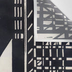 Skyscraper under construction - Max Thalmann 1925 Wall Tapestry Gallery Image 3
