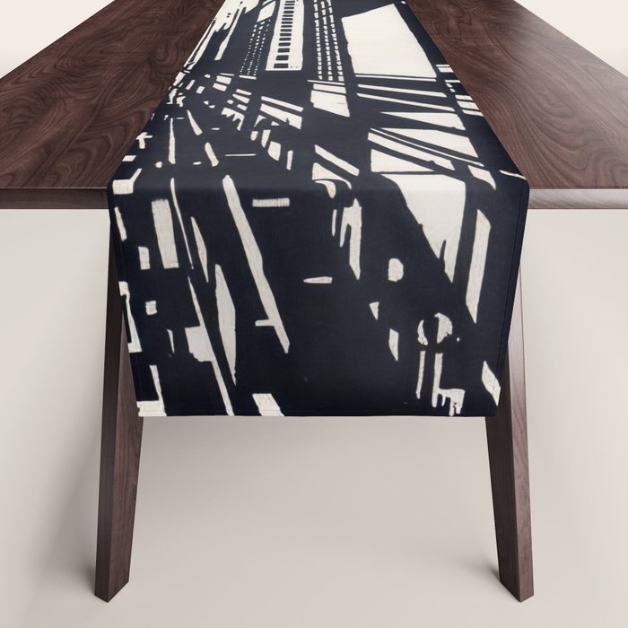 Skyscraper under construction - Max Thalmann 1925 Table Runner Gallery Image 1