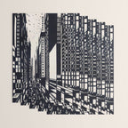 Skyscraper under construction - Max Thalmann 1925 Wrapping Paper Gallery Image 3