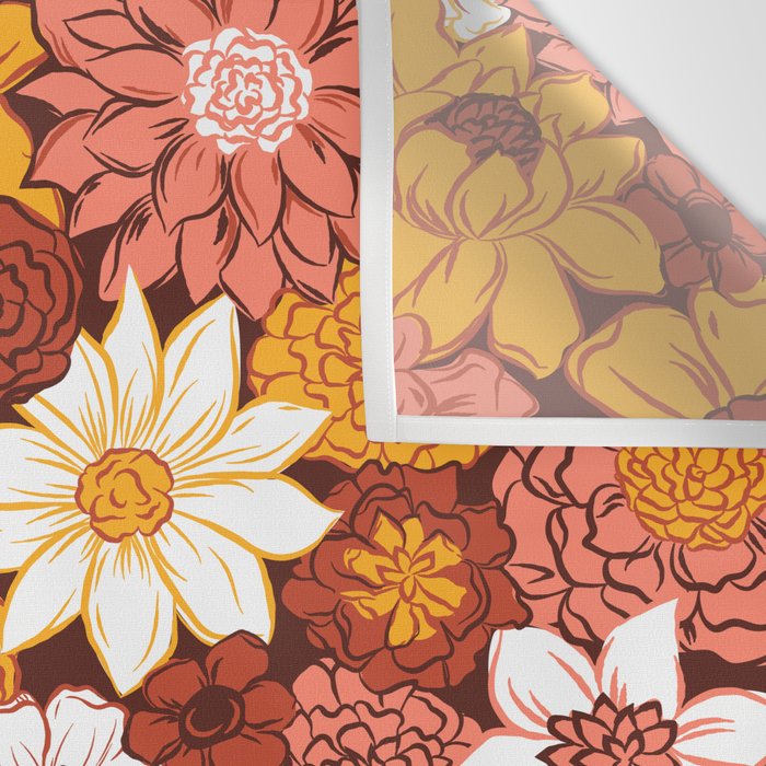 Floral Funk Wall Tapestry Gallery Image 3