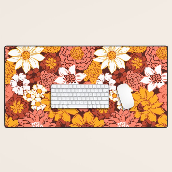 Floral Funk Desk Mat Gallery Image 1