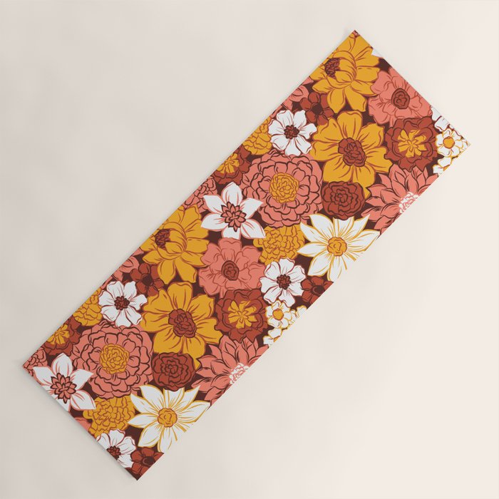 Floral Funk Yoga Mat Gallery Image 1