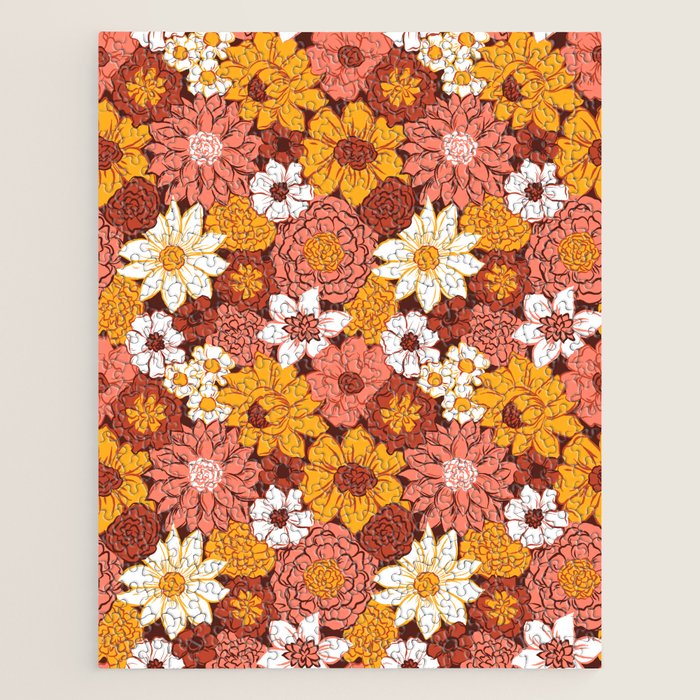 Floral Funk Jigsaw Puzzle Gallery Image 1