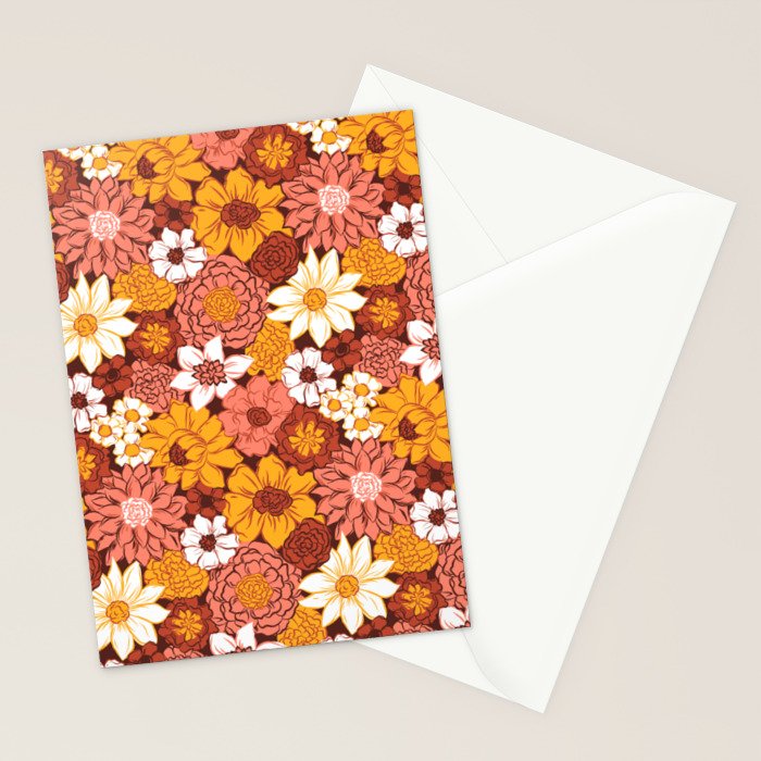 Floral Funk Stationery Card Gallery Image 2