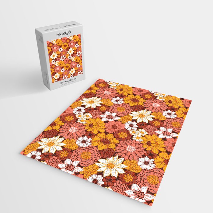 Floral Funk Jigsaw Puzzle Gallery Image 2