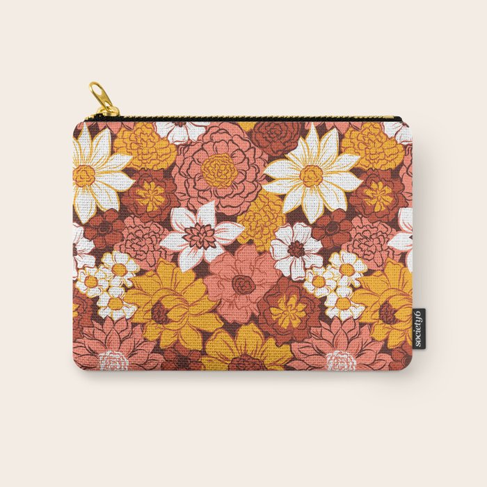 Floral Funk Carry All Pouch Gallery Image 1
