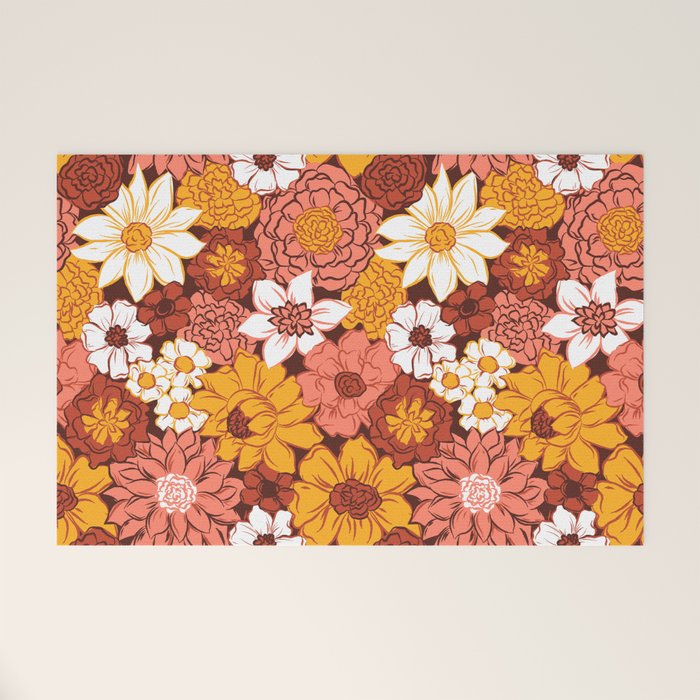 Floral Funk Welcome Mat Gallery Image 1