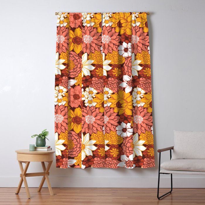 Floral Funk Window Curtain Gallery Image 1