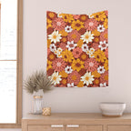 Floral Funk Wall Tapestry Gallery Image 2
