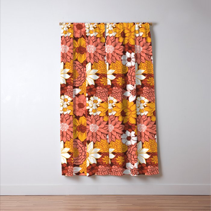 Floral Funk Window Curtain Gallery Image 3