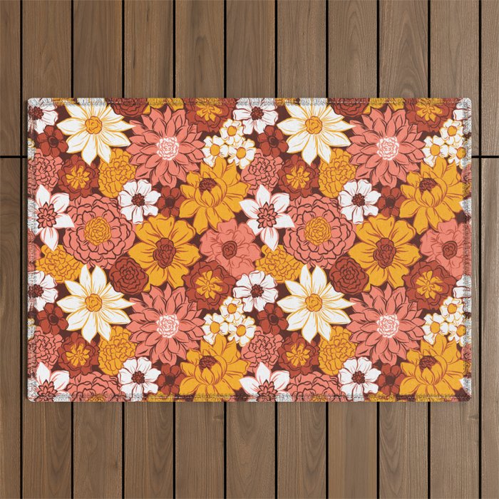 Floral Funk Outdoor Rug Gallery Image 1