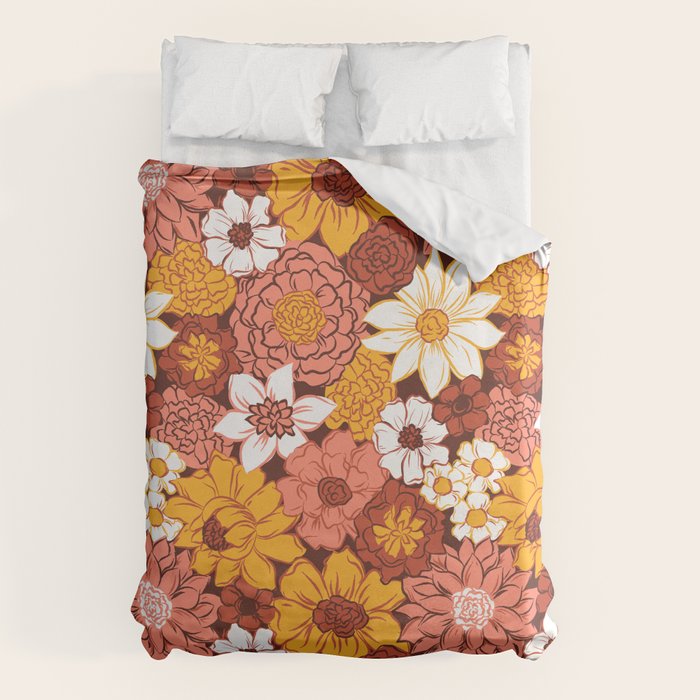 Floral Funk Duvet Cover Gallery Image 1