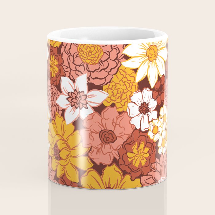 Floral Funk Coffee Mug Gallery Image 4