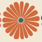 Retro Summer Daisies IX Coffee Mug Gallery Image 2