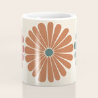 Retro Summer Daisies IX Coffee Mug Gallery Image 4