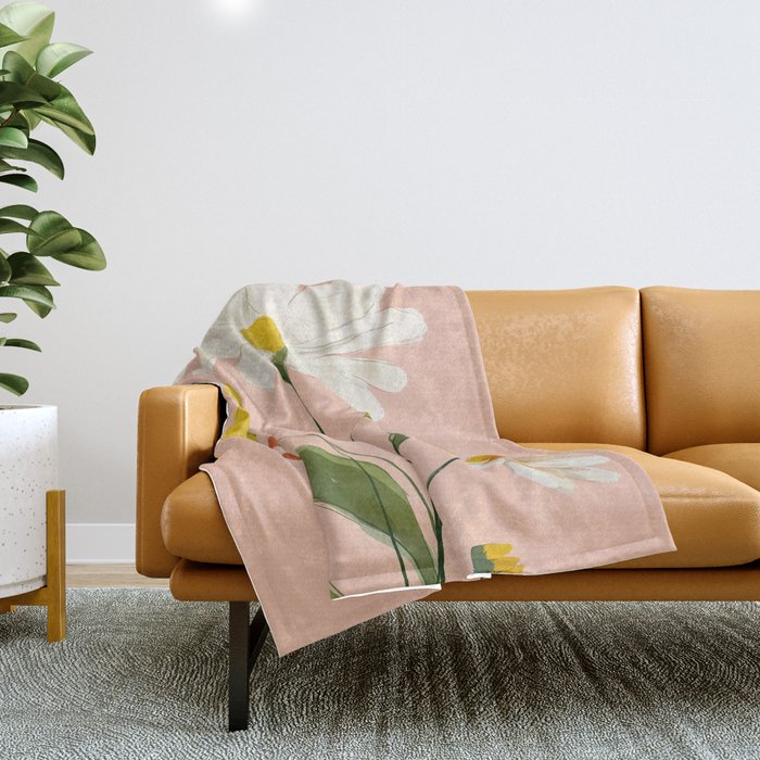 Daisy Daydream Throw Blanket Gallery Image 1