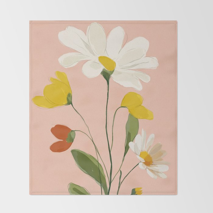 Daisy Daydream Throw Blanket Gallery Image 2