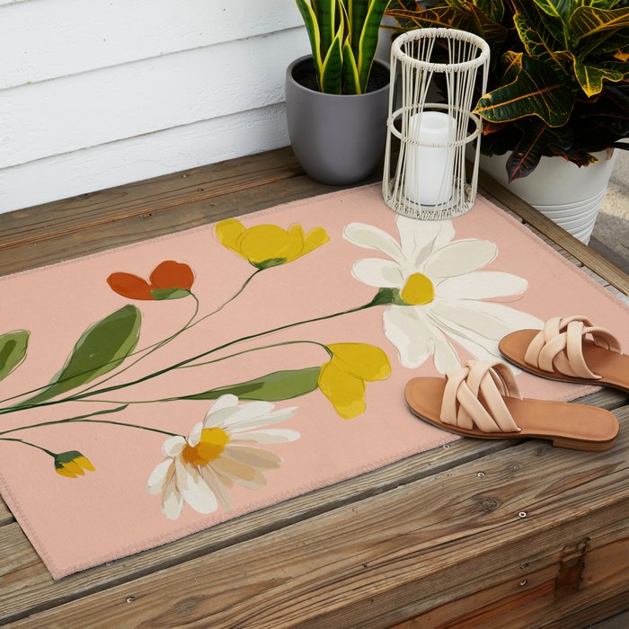 Daisy Daydream Outdoor Rug Gallery Image 2