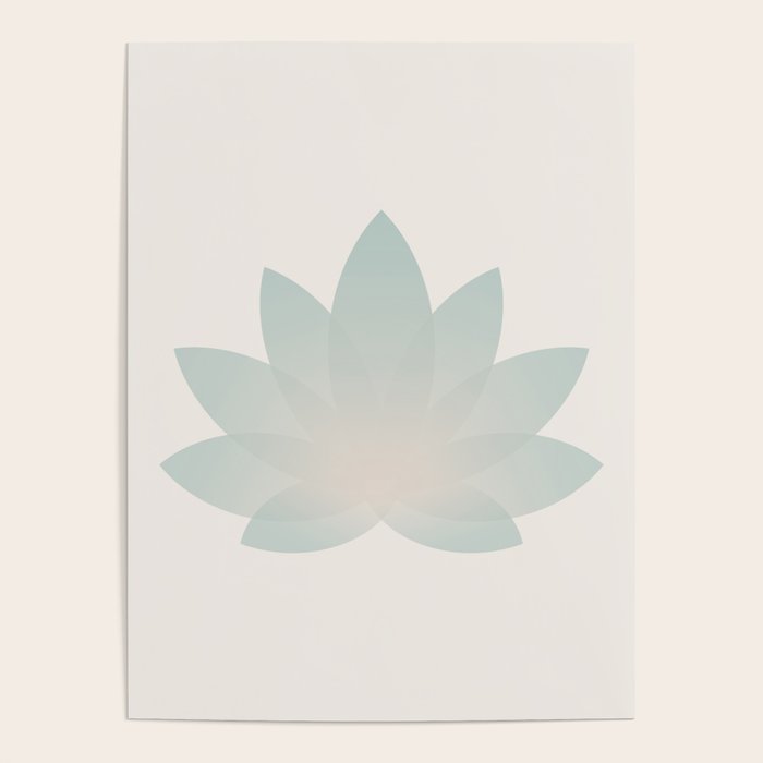 Lotus Flower Minimalism VI Poster Gallery Image 4