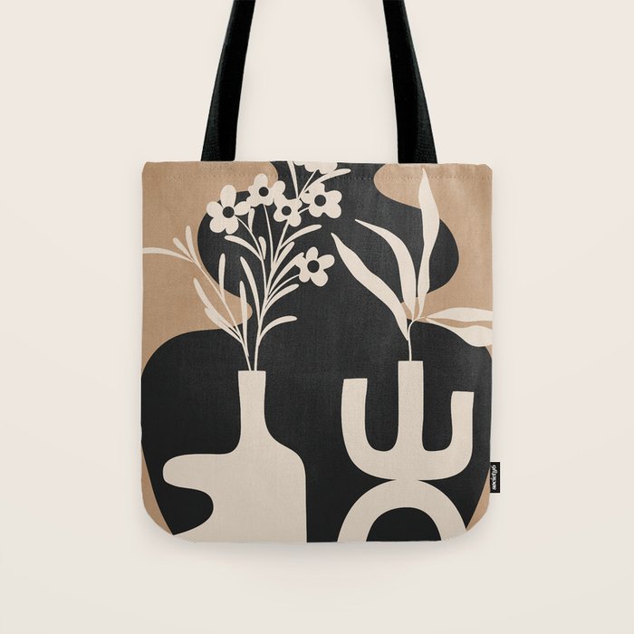 Abstract Blooms 6 Tote Bag Gallery Image 1
