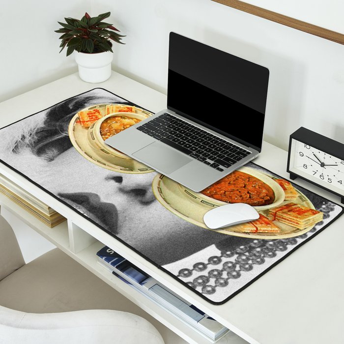 Hungry Eyes - Soup Sunglasses Desk Mat Gallery Image 2