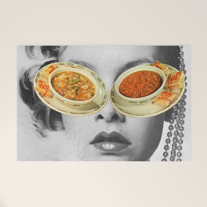 Hungry Eyes - Soup Sunglasses Welcome Mat Gallery Image 1