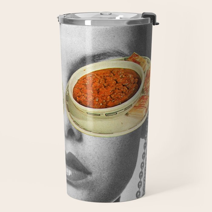 Hungry Eyes - Soup Sunglasses Travel Mug Gallery Image 2