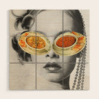 Hungry Eyes - Soup Sunglasses Wood Wall Art Gallery Image 1