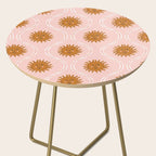 Suns in pink and gold Side Table Gallery Image 2