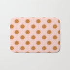 Suns in pink and gold Bath Mat Gallery Image 1