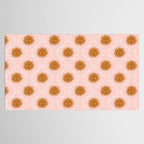 Suns in pink and gold Tablecloth Gallery Image 2