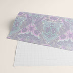 Gothic Halloween Damask - pastel glow Wrapping Paper Gallery Image 2