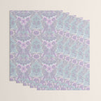 Gothic Halloween Damask - pastel glow Wrapping Paper Gallery Image 3