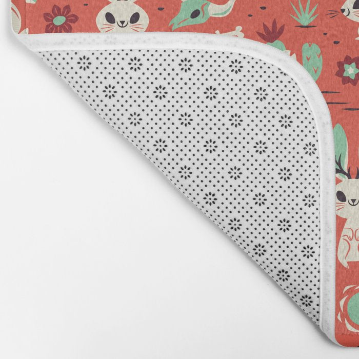 Cryptid Cuties: The Jackalope Bath Mat Gallery Image 2