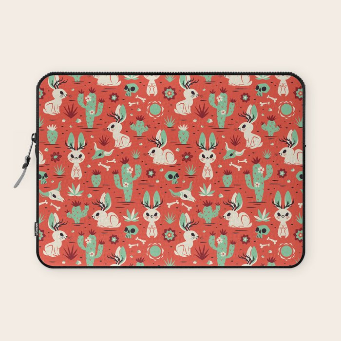 Cryptid Cuties: The Jackalope Laptop Sleeve Gallery Image 1
