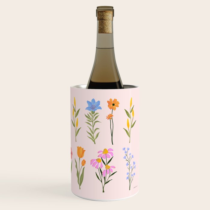 Wildflowers Wine Chiller Gallery Image 3