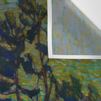 Tom Thomson Byng Inlet Georgian Bay winter 1914-1915 Canadian Landscape Artist Wall Tapestry Gallery Image 3