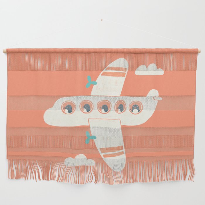 Penguin Airlines Wall Hanging Gallery Image 1