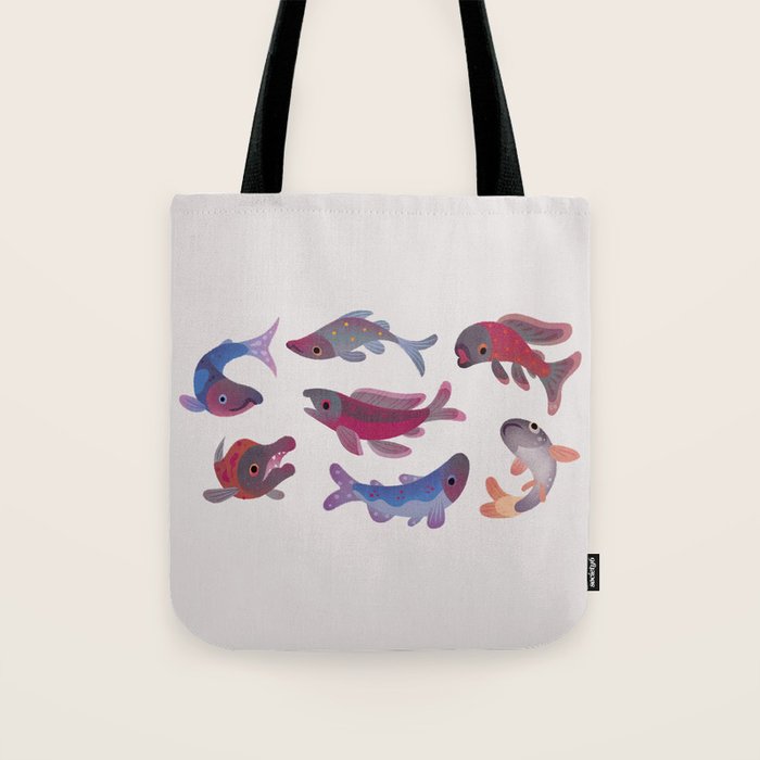 Salmon Tote Bag Gallery Image 1